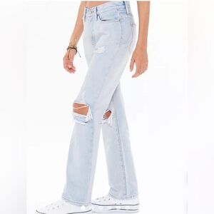 BDG light blue bootcut ripped jeans